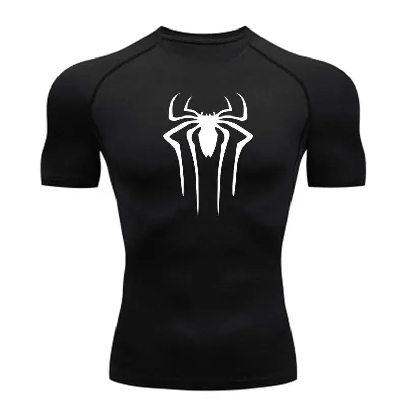 T-shirt de compression sport homme – Respirant, séchage rapide, entraînement intensif RINGZ-SHOP