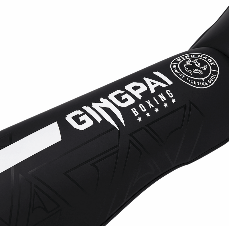 Protège-tibias boxe GINGPAI Viper - Protection intégrale tibia & pied