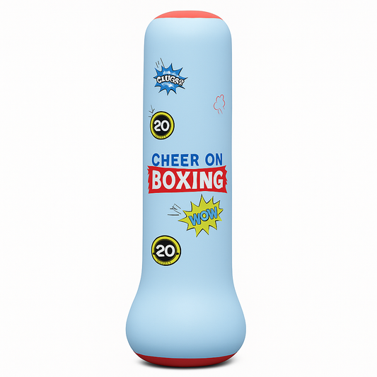 Sac de boxe gonflable pour enfants – 1,2 m ou 1,6 m – entraînement à domicile