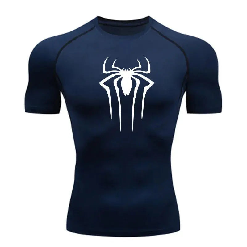 T-shirt de compression sport homme – Respirant, séchage rapide, entraînement intensif RINGZ-SHOP