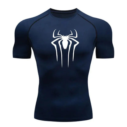 T-shirt de compression sport homme – Respirant, séchage rapide, entraînement intensif RINGZ-SHOP