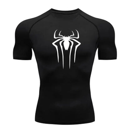 T-shirt de compression sport homme – Respirant, séchage rapide, entraînement intensif RINGZ-SHOP