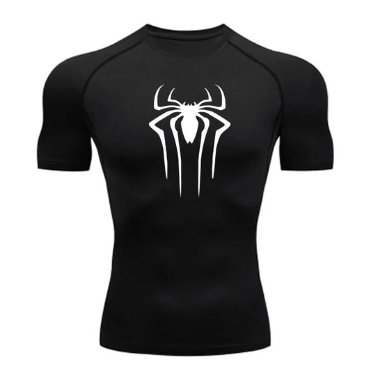T-shirt de compression sport homme – Respirant, séchage rapide, entraînement intensif
